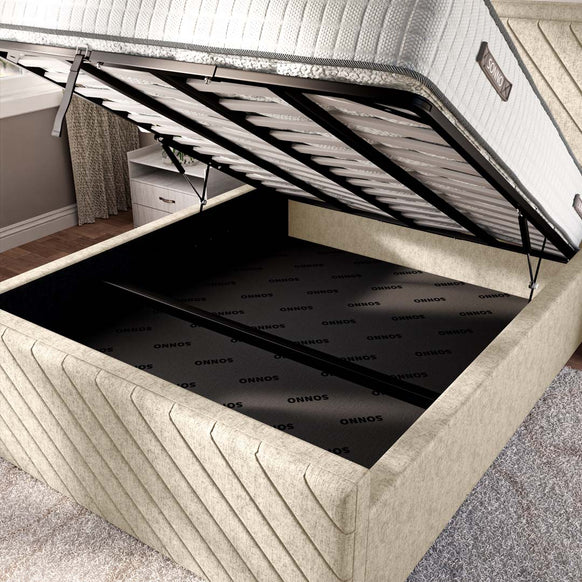 Oxford Upholstered Ottoman Bed