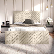 Oxford Upholstered Ottoman Bed