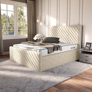 Oxford Upholstered Ottoman Bed