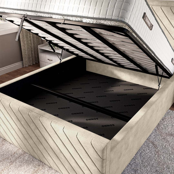 Oxford Upholstered Ottoman Bed