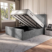 Oxford Upholstered Ottoman Bed