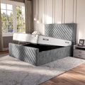 Oxford Upholstered Ottoman Bed