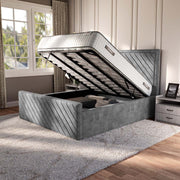 Oxford Upholstered Ottoman Bed