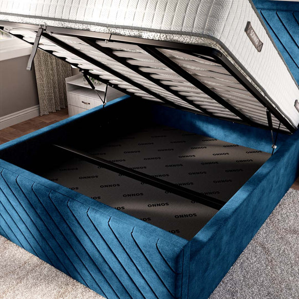 Oxford Upholstered Ottoman Bed