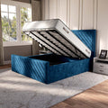 Oxford Upholstered Ottoman Bed