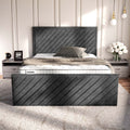 Oxford Upholstered Ottoman Bed