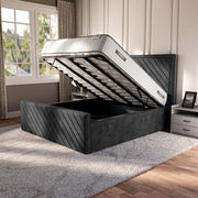 Oxford Upholstered Ottoman Bed