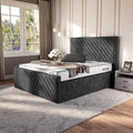 Oxford Upholstered Ottoman Bed