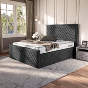 Oxford Upholstered Ottoman Bed