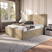 Oxford Upholstered Ottoman Bed
