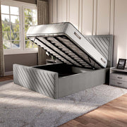 Oxford Upholstered Ottoman Bed