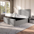 Oxford Upholstered Ottoman Bed
