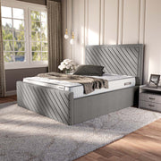 Oxford Upholstered Ottoman Bed