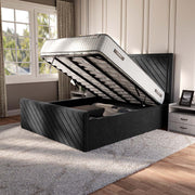 Oxford Upholstered Ottoman Bed
