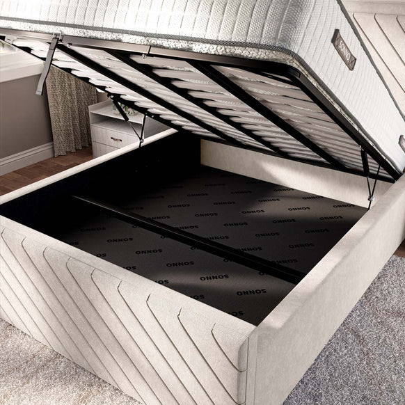 Oxford Upholstered Ottoman Bed