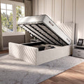 Oxford Upholstered Ottoman Bed