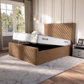 Oxford Upholstered Ottoman Bed