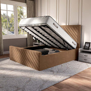 Oxford Upholstered Ottoman Bed