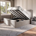 Oxford Upholstered Ottoman Bed