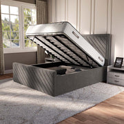 Oxford Upholstered Ottoman Bed