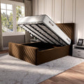 Oxford Upholstered Ottoman Bed