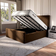 Oxford Upholstered Ottoman Bed