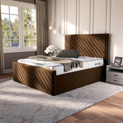 Oxford Upholstered Ottoman Bed