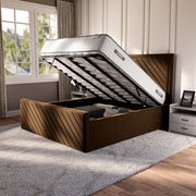 Oxford Upholstered Ottoman Bed