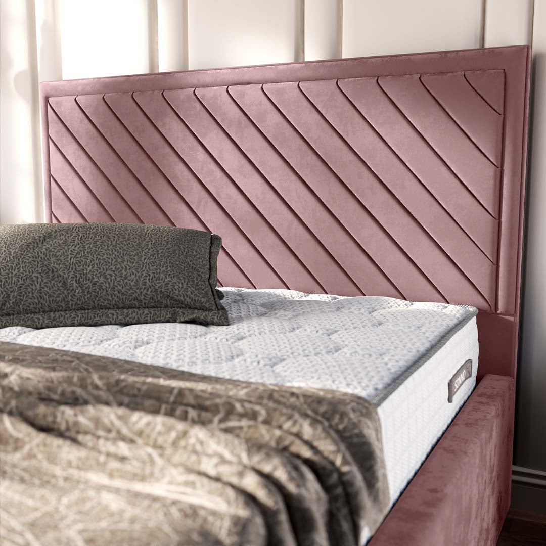 Oxford Upholstered Ottoman Bed