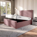 Oxford Upholstered Ottoman Bed