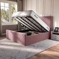 Oxford Upholstered Ottoman Bed