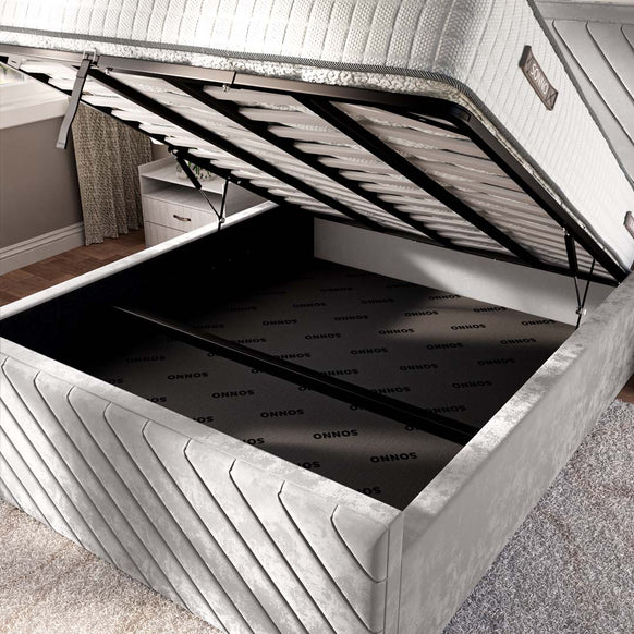 Oxford Upholstered Ottoman Bed