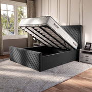 Oxford Upholstered Ottoman Bed