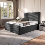 Oxford Upholstered Ottoman Bed
