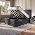 Oxford Upholstered Ottoman Bed