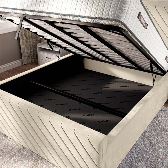 Oxford Upholstered Ottoman Bed