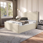 Oxford Upholstered Ottoman Bed