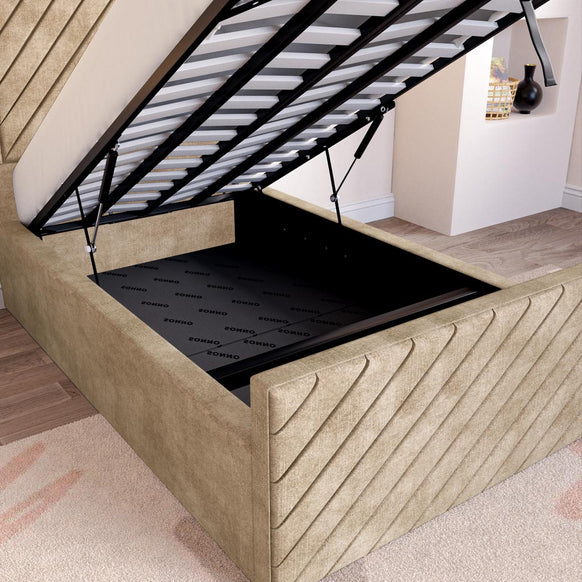 Oxford Kids Upholstered Ottoman Bed