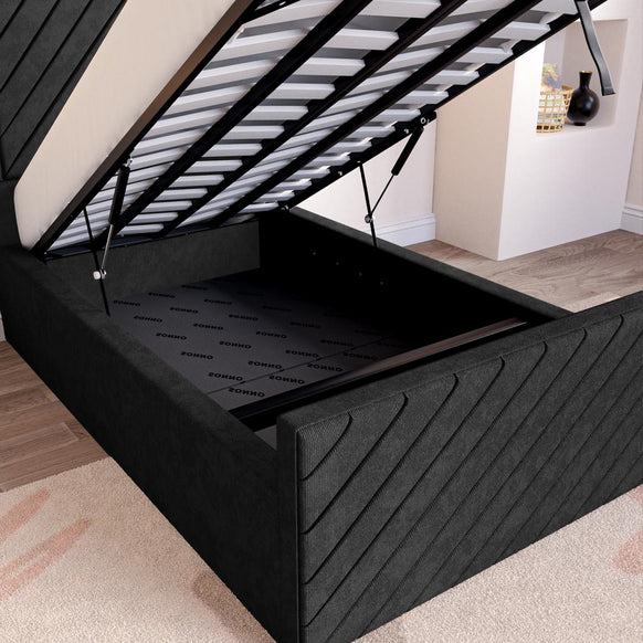 Oxford Kids Upholstered Ottoman Bed
