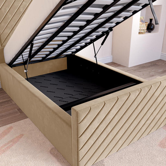Oxford Kids Upholstered Ottoman Bed