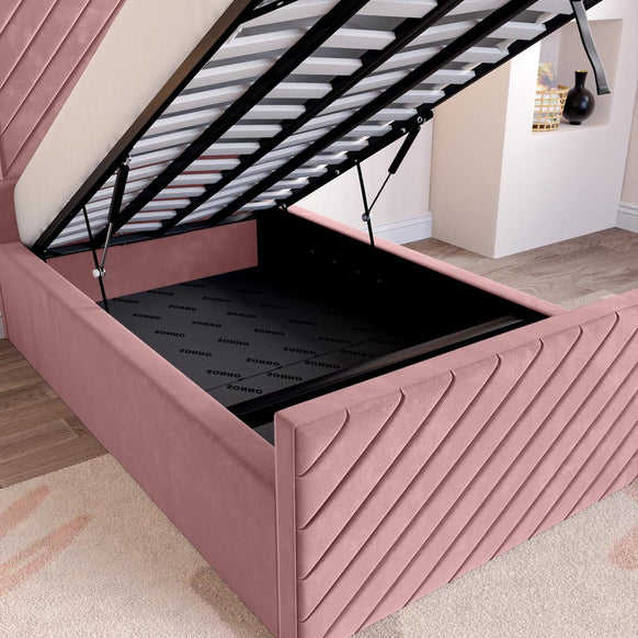 Oxford Kids Upholstered Ottoman Bed
