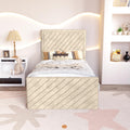 Oxford Kids Upholstered Ottoman Bed