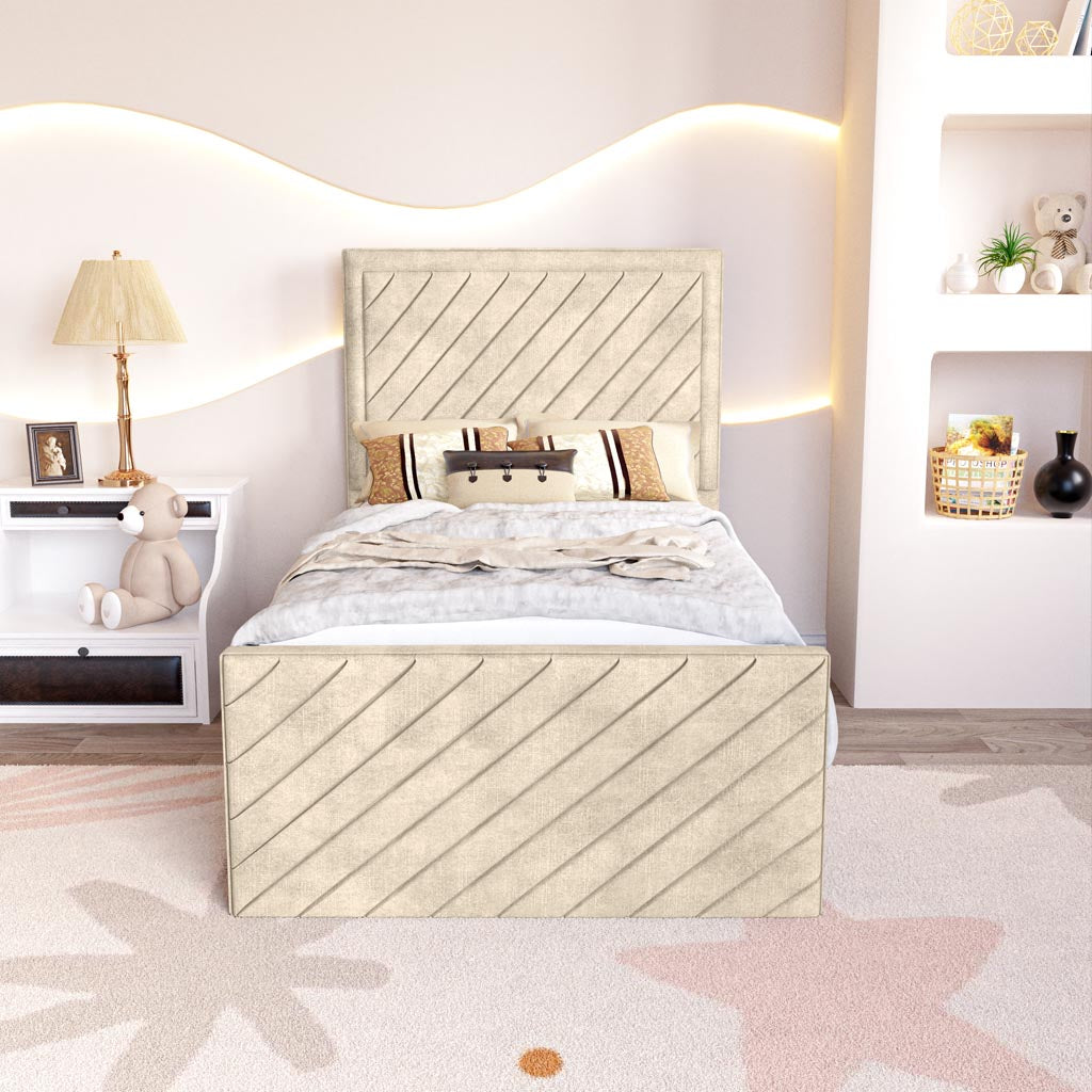 Oxford Kids Upholstered Ottoman Bed
