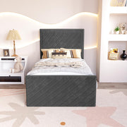 Oxford Kids Upholstered Ottoman Bed