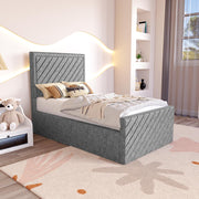 Oxford Kids Upholstered Ottoman Bed