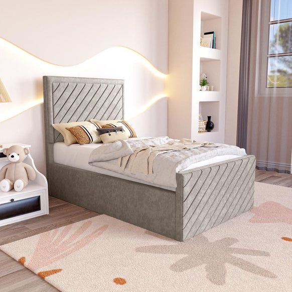 Oxford Kids Upholstered Ottoman Bed