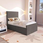 Oxford Kids Upholstered Ottoman Bed