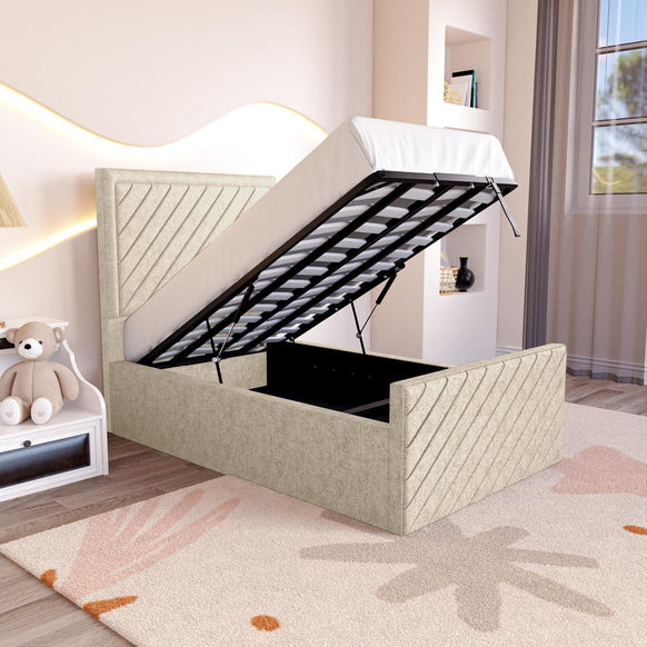 Oxford Kids Upholstered Ottoman Bed