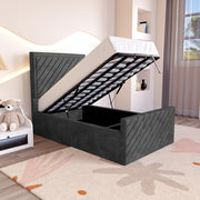 Oxford Kids Upholstered Ottoman Bed