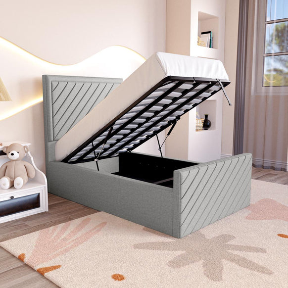 Oxford Kids Upholstered Ottoman Bed